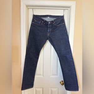 Ralph Lauren Double RL Men's East West Slim Jeans - Dark Blue